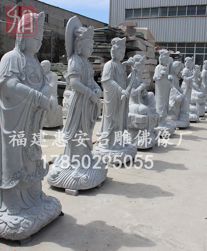 惠安石雕佛像雕刻廠,三十三觀音石雕像