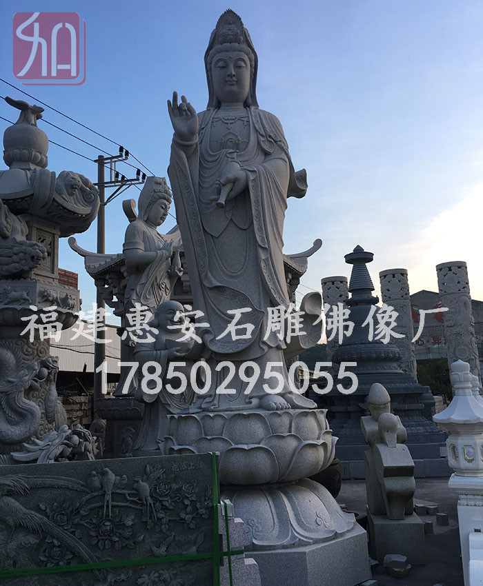 滴水觀音石雕像,觀世音菩薩石像