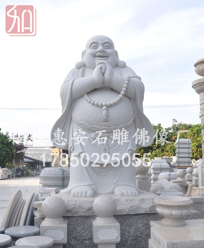 彌勒佛站像石像,福建廠家彌勒佛制作